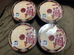 一蘭 カップラーメン 4つセットのサムネイル