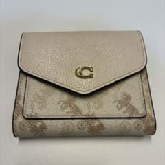 COACH 二つ折り財布 ホースアンドキャリッジ - メルカリ