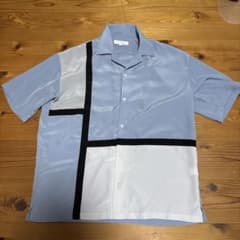 UNITED ARROWS LTD. 半袖シャツ ブルー Lサイズのサムネイル