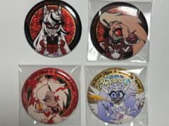 ハズビンホテル　アニメイトカフェ　グリッター缶バッジのサムネイル