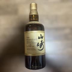 山崎 12年 シングルモルトウイスキー 箱無し - メルカリ