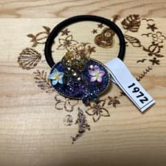 ハンドメイド レジンヘアゴム 1972 - メルカリ