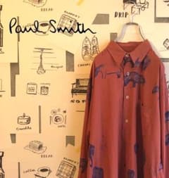 Paul Smith ポールスミス  柄シャツ アニマル柄のサムネイル