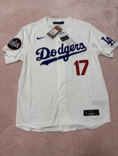 Nike Dodgers Ohtani 17 ユニフォーム L - メルカリ