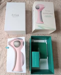 【美品】tria トリア 4X レーザー脱毛器 ピンク 箱付き tria トリア・パーソナルレーザー脱毛器4X フューシャピンク 【公式通販】