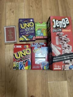 UNO フリップ H2O ジェンガ ナンジャモンジャ まとめ売りのサムネイル