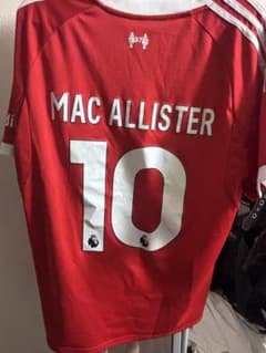 Liverpool FC Mac Allister 10 ユニフォーム - メルカリ