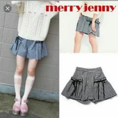 merry jenny ギンガムチェック リボンキュロットのサムネイル
