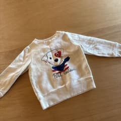 Petit Bateau 犬刺繍 トレーナー 110cmのサムネイル