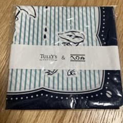 TULLY'S COFFEE かまわぬ タリーズ FUROSHIKI 鳥獣戯画のサムネイル
