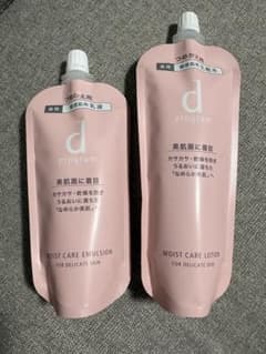 dプログラム モイストケア ローション＆エマルジョン つめかえ用 2点