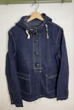 HOUSTON ヒューストン USN ガンナーズパーカー デニムジャケット L