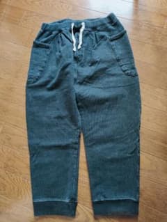 さー様専用　smoothy  デニム スウェット サルエルパンツ150sizeのサムネイル
