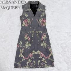 美品】アレキサンダーマックイーン ノースリーブ 花柄 万華鏡
