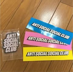 anti social social club ステッカー&エアーフレッシュナーのサムネイル