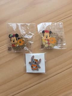ディズニー ハロウィン ピンバッジ 3点セットのサムネイル