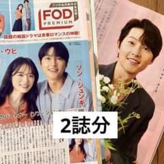 月刊ザテレビジョン TV navi ソン・ジュンギ 切り抜き - メルカリ