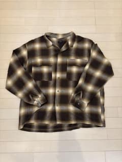 ヴィンテージ　オープンチェックオンブレシャツのサムネイル