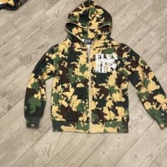 flexwitme YOKO CAMO ジップパーカー fuck my life - メルカリ