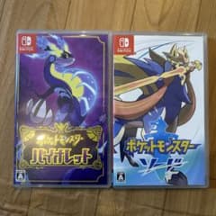 Switchポケモンソフト まとめ売り ソード、バイオレット - メルカリ