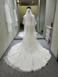 結婚式　ウェディング　ヴェール　グローブのサムネイル