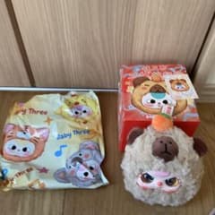 Baby Three 動物デザインぬいぐるみ ポーチのサムネイル