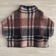 【ミク様専用】【ZARA BABY】 ニットポンチョ〈12-18m〉のサムネイル