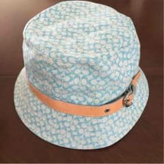 未使用 COACH 春色 ハット タグ付きのサムネイル