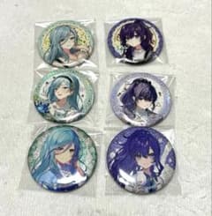 プロジェクトセカイ 缶バッジ 6種セット 朝比奈まふゆ 日野森雫 - メルカリ