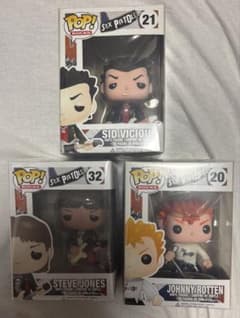 廃盤・激レア Funko POP! Rocks セックス・ピストルズ 3体セット 廃盤・激レア Funko POP! Rocks セックス・ピストルズ 3体セット