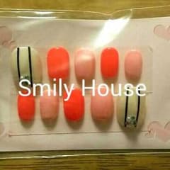 オレンジ*ネイルチップのサムネイル