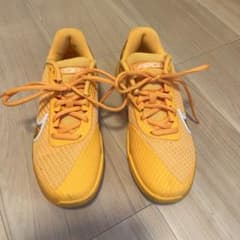 NIKE VAPOR PRO テニスシューズ オレンジ - メルカリ