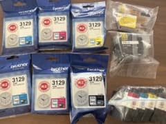 「純正」ブラザー 3129 インクカートリッジ 6個セット＋おまけのサムネイル