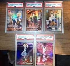 PSA10連番】ビルディバイド 青ブタ サイン 5枚セット 5連番 - メルカリ