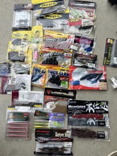 バス釣り　ワームセット　引退品のサムネイル