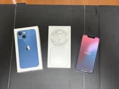 iPhone mini 13/ブルー/128gb／美品のサムネイル