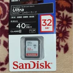 SDカード32GBのサムネイル