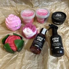 LUSH ローズジャム　ボディスプレー　ボディソープ　ローズ　ROSE サブスク LUSH ローズジャム ボディスプレー ボディソープ ローズ ROSE サブスク