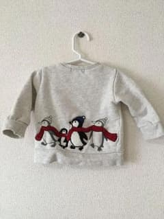 最終値下げ 子供服サガラ刺繍 トレーナー 80のサムネイル