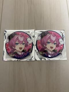 AMPTAK×COLORS けちゃ 缶バッジ 2点セット - メルカリ