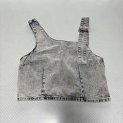 デニム ビスチェ ケミカルウォッシュのサムネイル