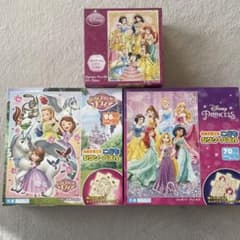 ディズニー プリンセス ジグソーパズル 70ピース　96ピース　108ピースのサムネイル