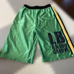 Little Bunny バスケットボールパンツ 110サイズ グリーンのサムネイル