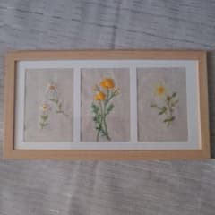 刺繍フレーム　刺繍額　ハンドメイドのサムネイル