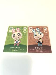 どうぶつの森amiiboカード クリスチーヌ フランソワのサムネイル