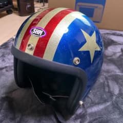 希少 SHM ジェットヘルメット　アメリカン　ビンテージのサムネイル