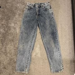 90sビンテージ EDWIN エドウィン ケミカルウォッシュ デニムパンツ 31
