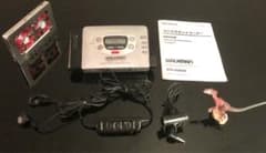 カセットウォークマン SONY WM-GX622 銀「整備済み、完動美品」