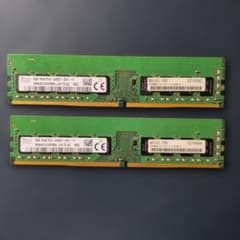 SK hynix 8GB メモリ（4GB✕2枚セット） PC4-2400T - メルカリ