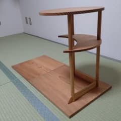 茶道具 日月棚(宗徧流) 木箱入り - メルカリ